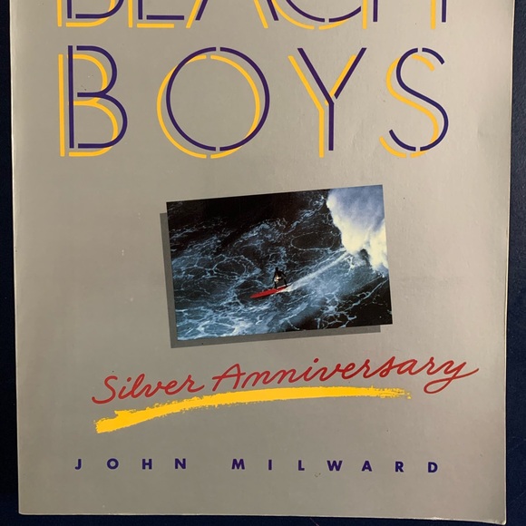 💓BEACH BOYS SILVER ANNIVERSARY VINTAGE COFFEE TABLE BOOK BY JOHN MILLWARD💓 - Picture 2 of 2